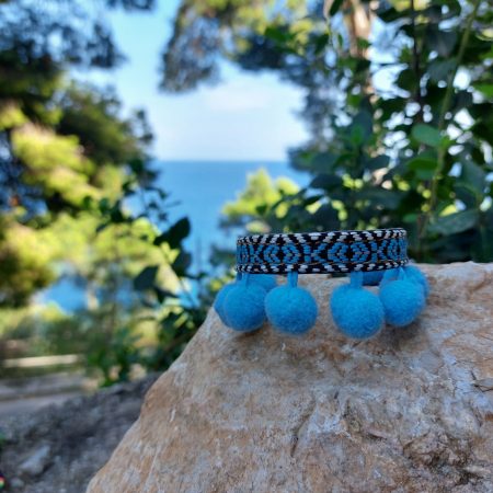 Collare Colima Pompon